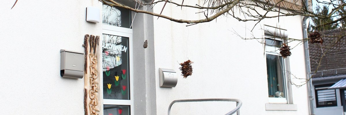 Foto Eingang Kindergarten Rodenbach