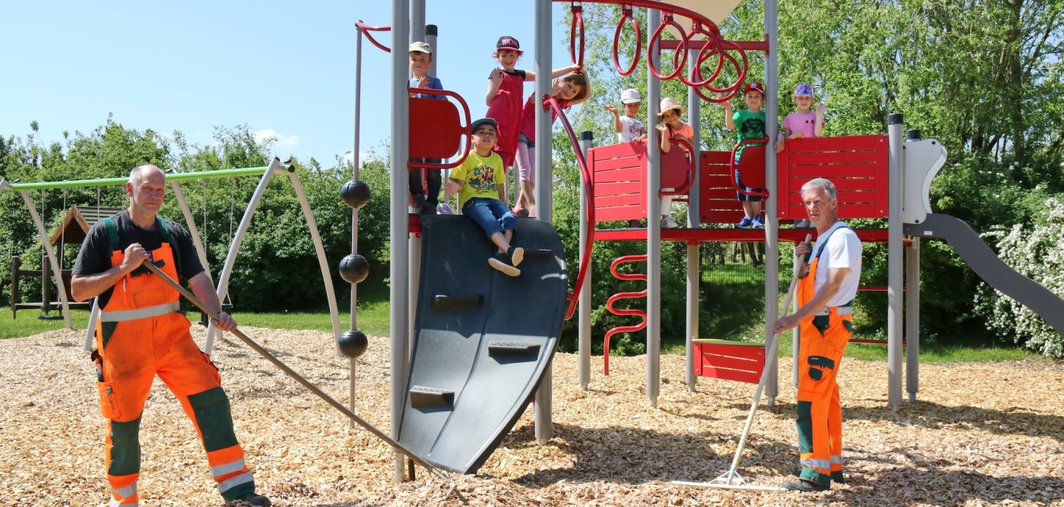 Neues Spielgerät begeistert | Stadt Haiger – traditionell kreativ visionär