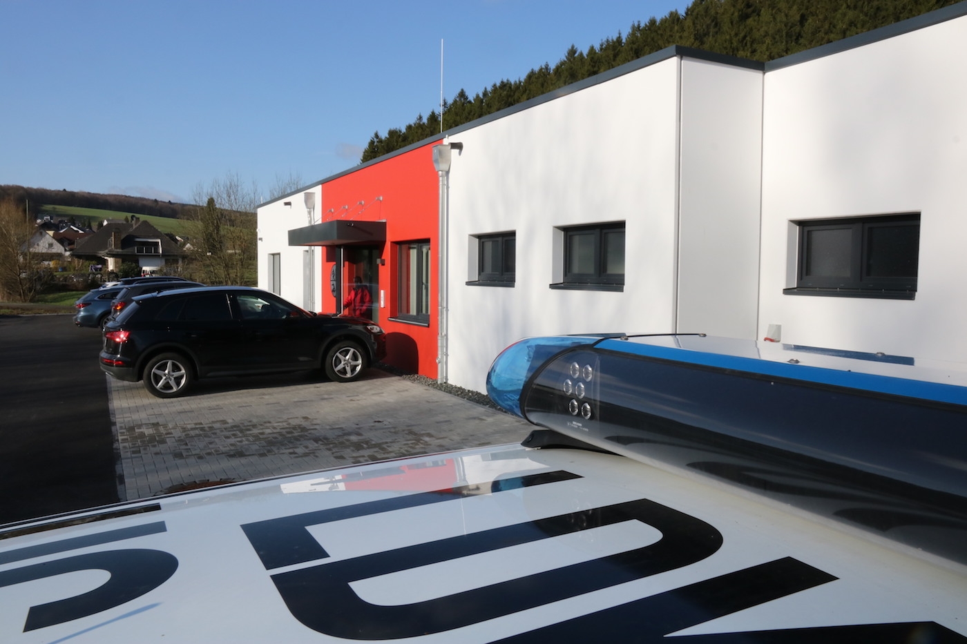 Foto Gebäude neues Feuerwehrgerätehaus Dillbrecht