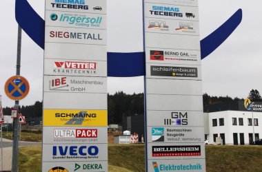 Foto Firmenschild Kalteiche